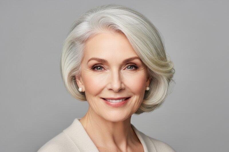 Chic Hairstyles That Make Gray Hair Glow
