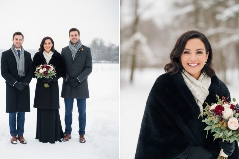 What to Wear to a Winter Wedding