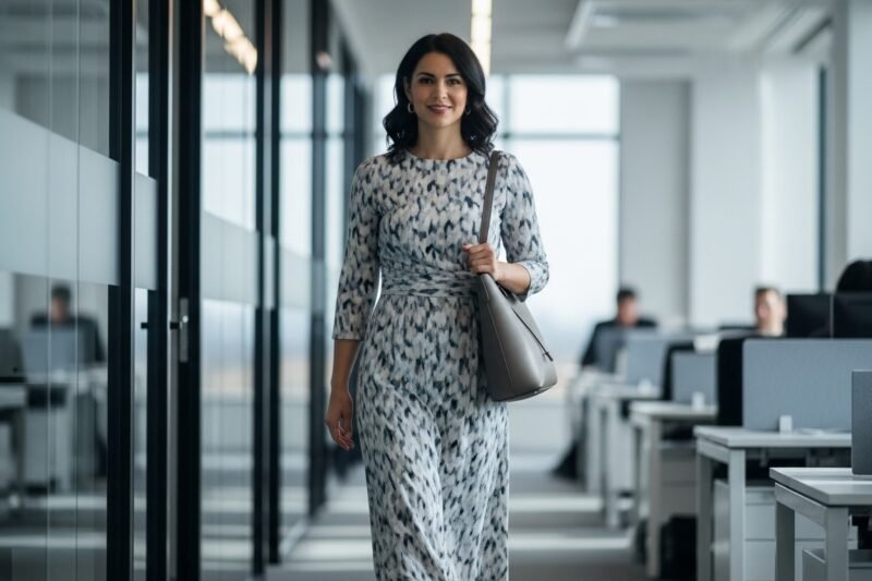 Midweek Chic: Why Printed Dresses Win At Work