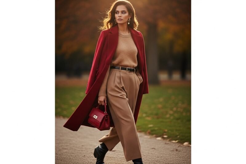 Crimson & Camel: Fall’s Power Pair