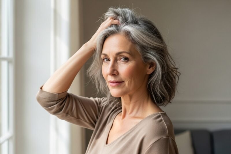How to Color Gray Roots Without Damaging Hair: Tips for Older Women